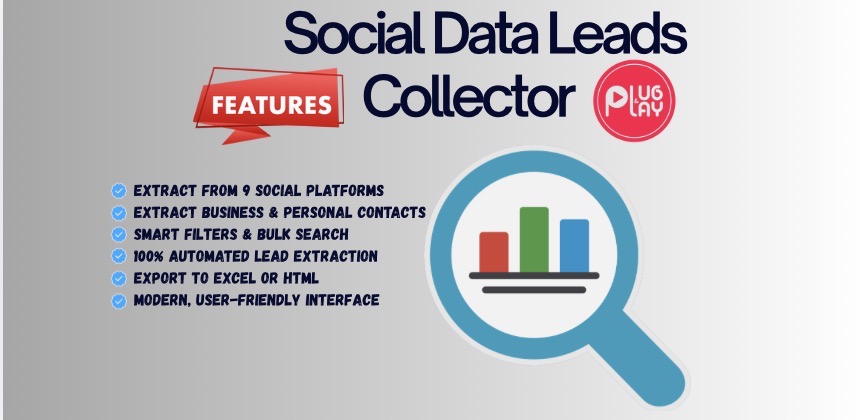 Social Data Extractor and Scrapper